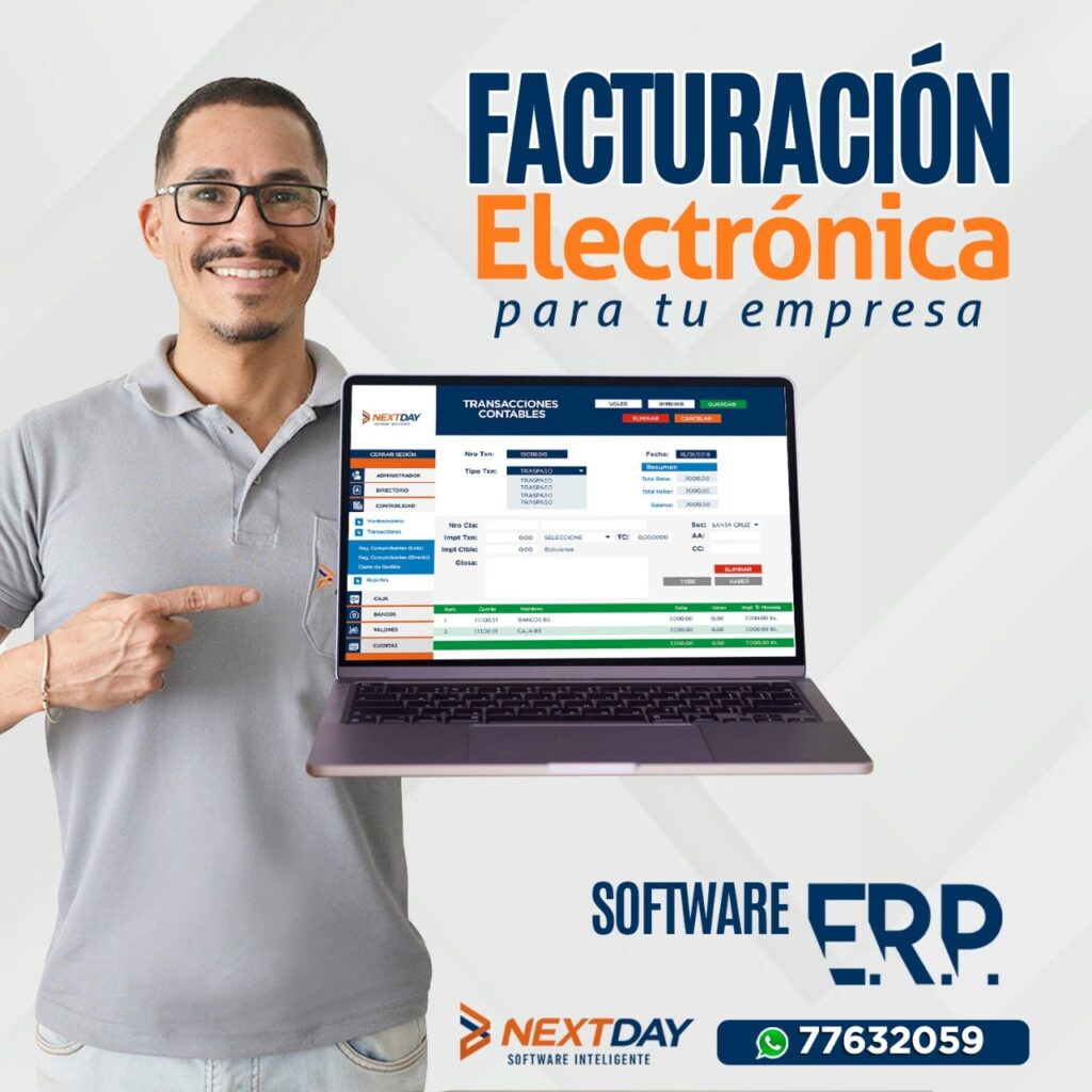 factura electronica nextday software erp